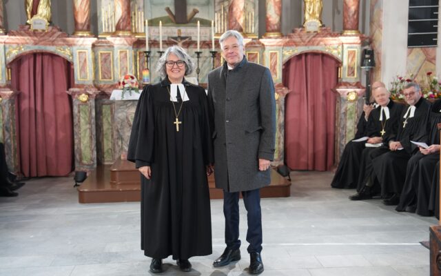 Super­in­ten­den­tin Mat­tio­li in Amt ein­ge­führt