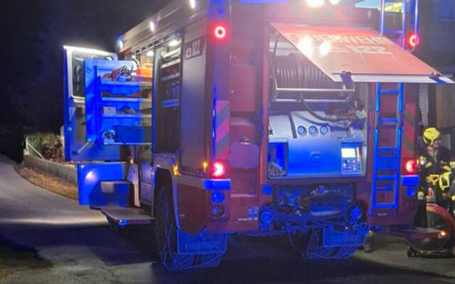 Brand im Heiz­raum