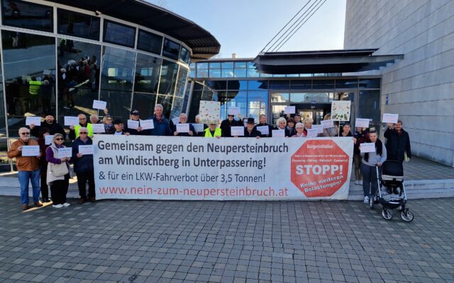 Neu­per­stein­bruch beschäf­tigt nun Ver­wal­tungs­ge­richts­hof