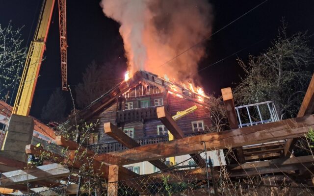 Dach­stuhl­brand in Stall im Möll­tal