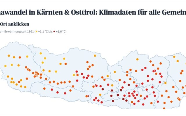 So stark hat sich Kärn­ten seit 1961 ver­än­dert