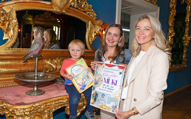Feri­en­pro­gramm im Schloss Por­cia