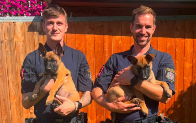 Ewald und Egon star­ten ihre Poli­zei­aus­bil­dung