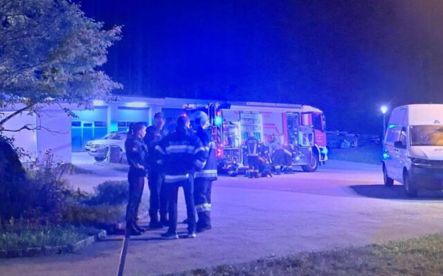 Schalt­schrank gerät in Brand