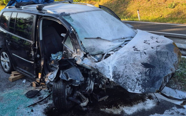 Schwe­rer Unfall auf der A11