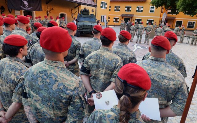 Drei neue Mili­tär­po­li­zis­ten für Kla­gen­furt