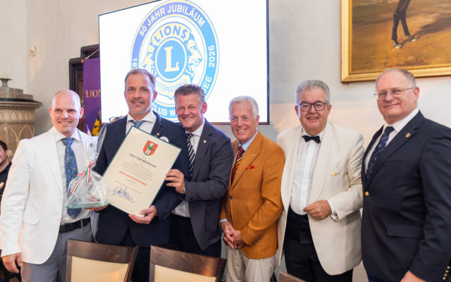 50 Jah­re Lions Club Wör­ther­see gefei­ert