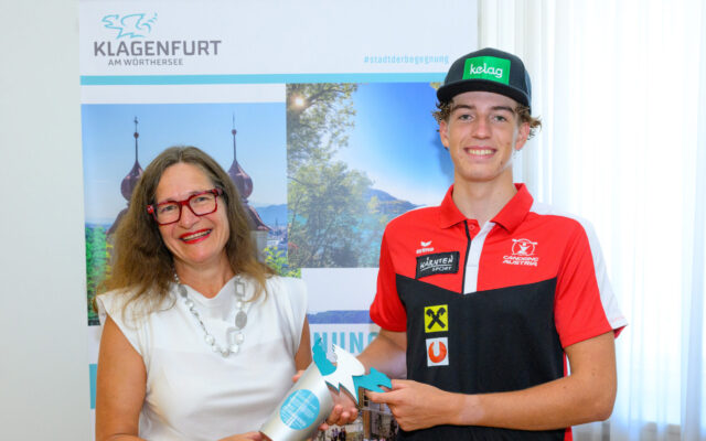 Anerkennung für erfolgreichen Kajaksportler