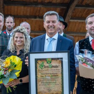 Daniel Fellner ist Ehrenbürger von Arriach!