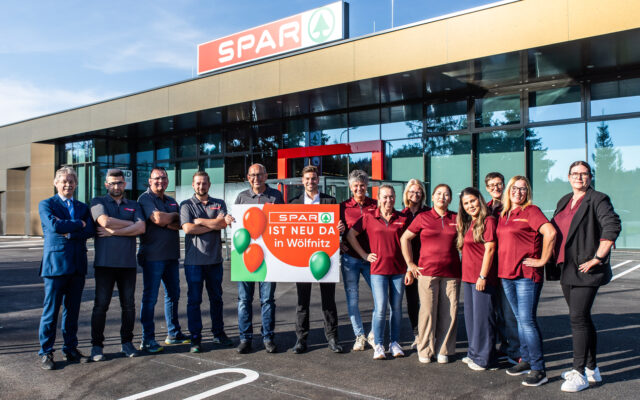 Neu­er SPAR-Markt eröff­net in Wölf­nitz