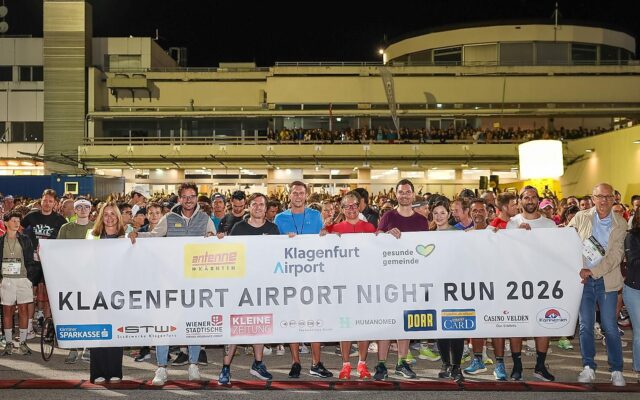 1600 Sport­ler mach­ten Flug­ha­fen zur Lauf­stre­cke