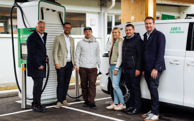 Kelag eröffnet Kärntens größten E‑Ladehub in Hermagor