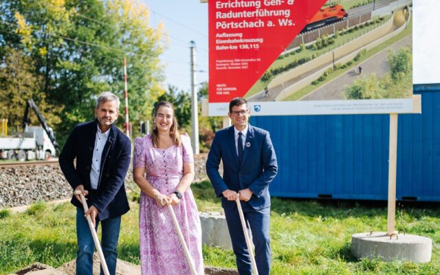 Neue Unterführung macht Radweg in Pörtschach sicherer