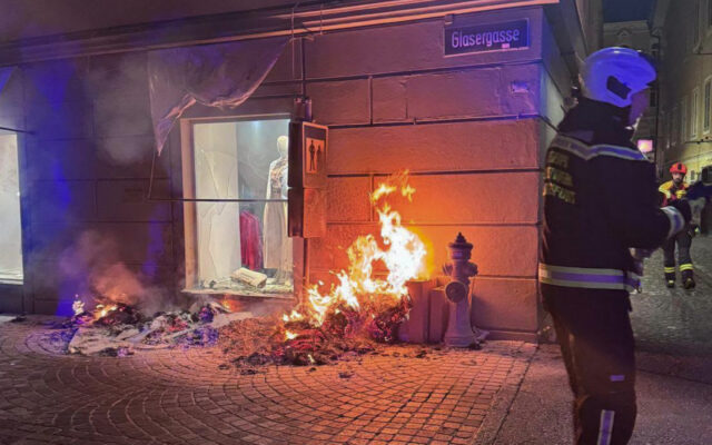 Feu­er in der Innen­stadt: 37-Jäh­ri­ger gesteht