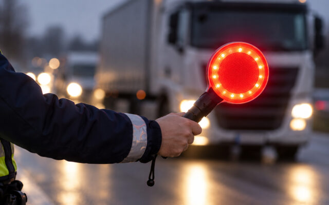 24 schwe­re Män­gel bei Sat­tel­zug ent­deckt