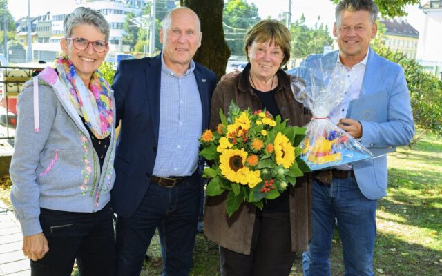 Sozialpreis für Liselotte Suette beim Lindenfest